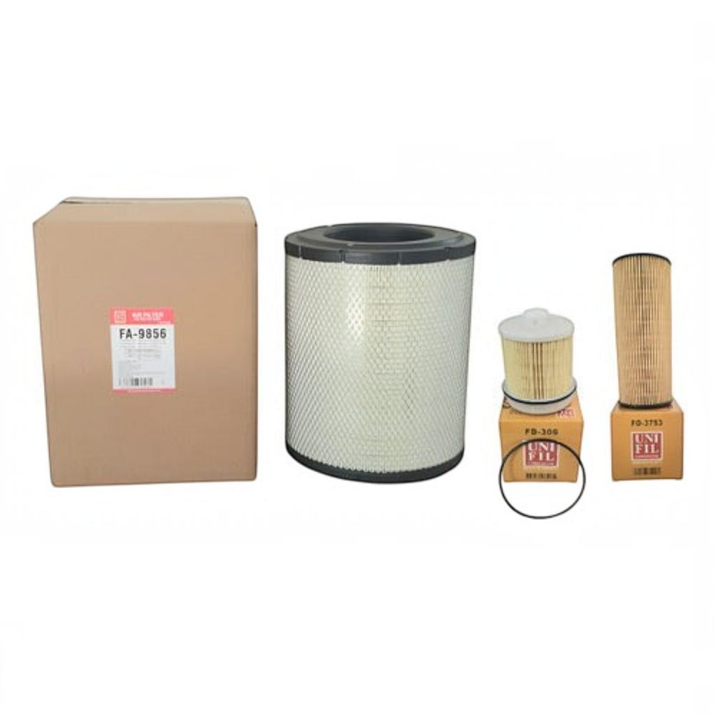 Kit de filtros KENAI´S COM para Isuzu Elf 200/300, incluye filtro de aire, aceite y combustible Unifil