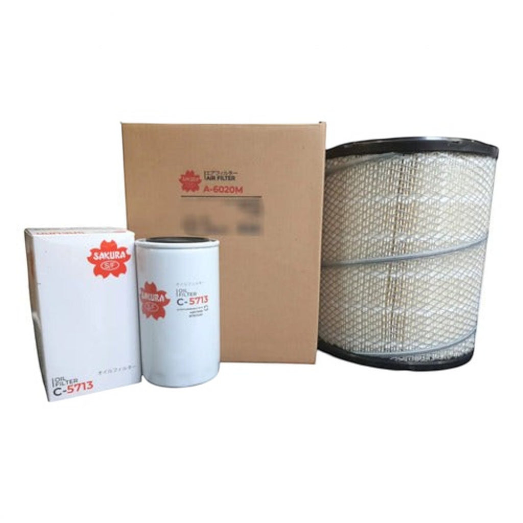 Kit de filtros Sakura para JAC City Star 5 Cummins ISF 3.8L, incluye filtro de aceite y filtro de aire KENAI´S COM