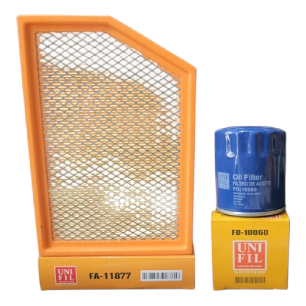 Kit de filtros KENAI´S COM para Jeep Cherokee 2.4L 2014-2018, incluye filtro de aire naranja y filtro de aceite azul