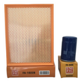 Kit de filtros KENAI´S COM para Jeep Liberty 3.7L con filtro de aire rectangular y filtro de aceite cilíndrico azul