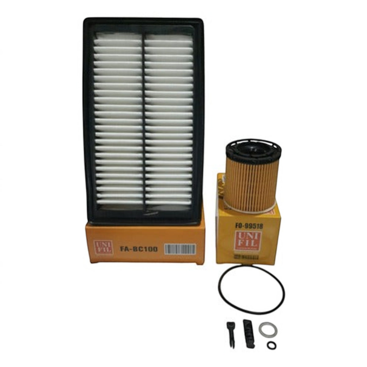 Kit de filtros de aire y aceite Unifil para Kia K3 1.6L 2024-2025 de KENAI´S COM