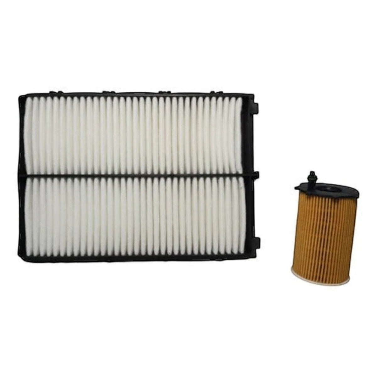 Kit de filtros KENAI´S COM para Kia Sedona 3.3L, incluye filtro de aire rectangular y filtro de aceite cilíndrico