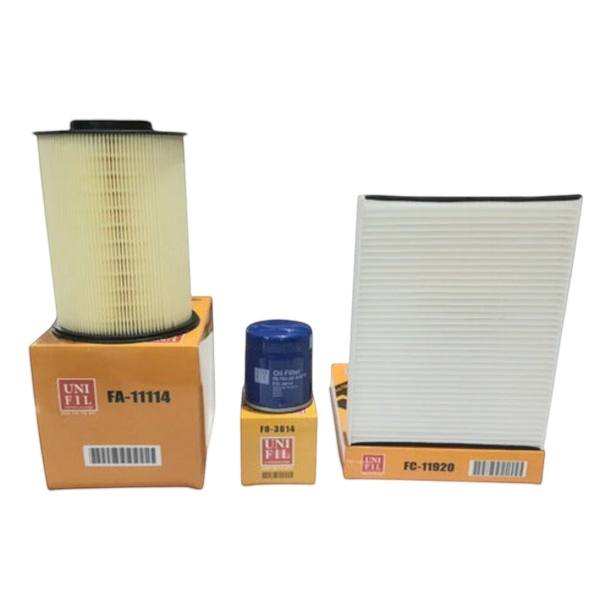 Kit de filtros KENAI´S COM para Lincoln MKC 2.0/2.3L 2014-2016 incluyendo filtro de aire, aceite y cabina