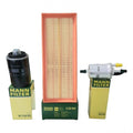 Kit de filtros KENAI´S COM Mann Filter para Audi A3 2010-2013 incluyendo filtros de aire, aceite y gasolina