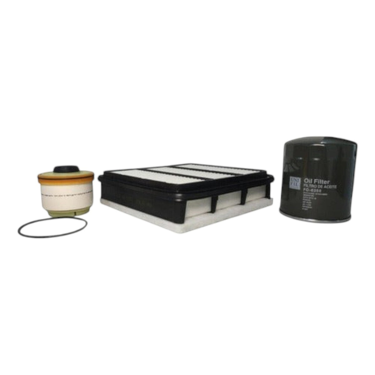 Kit de filtros KENAI´S COM para Mitsubishi L200 Diesel 2.5L, incluye filtro de aire, aceite y combustible Unifil.
