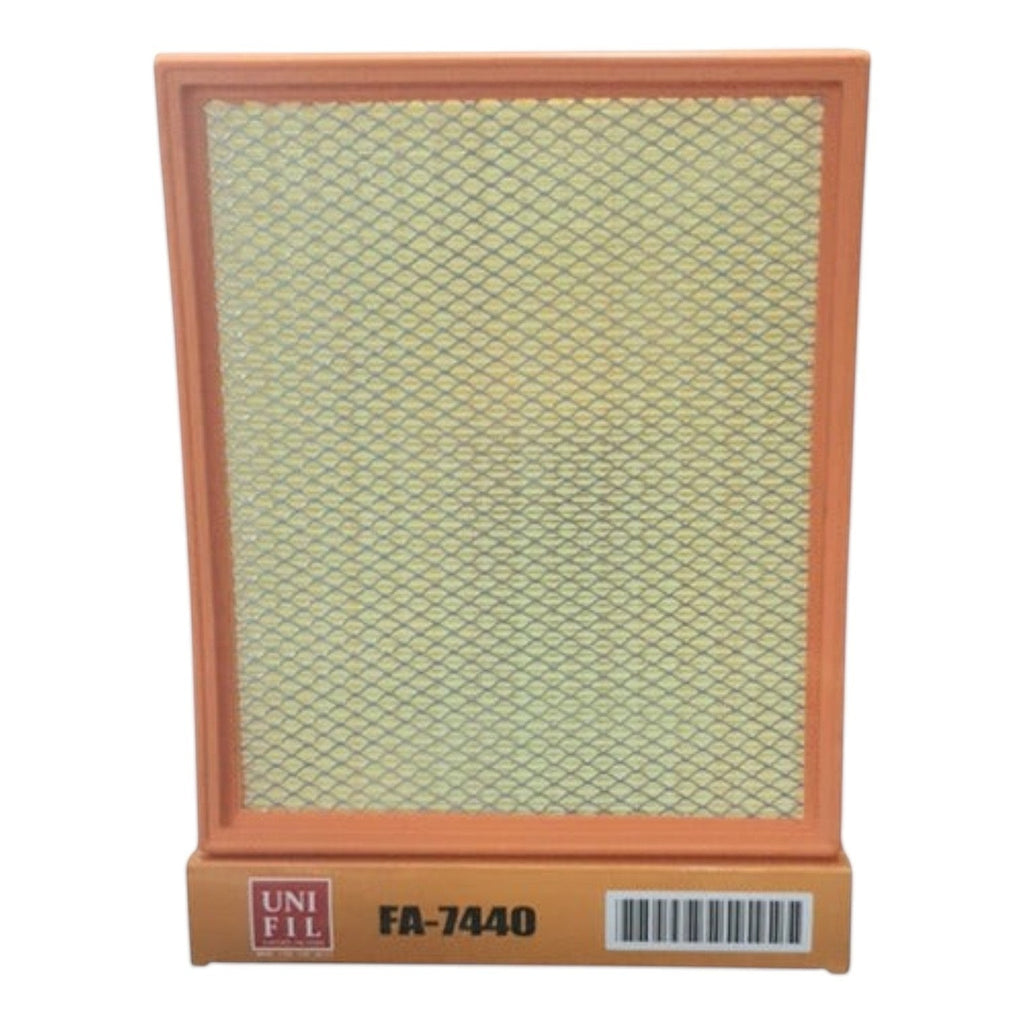 Kit de filtros KENAI´S COM para Nissan X-terra, incluyendo filtro de aire Unifil FA-7440 con marco naranja y malla