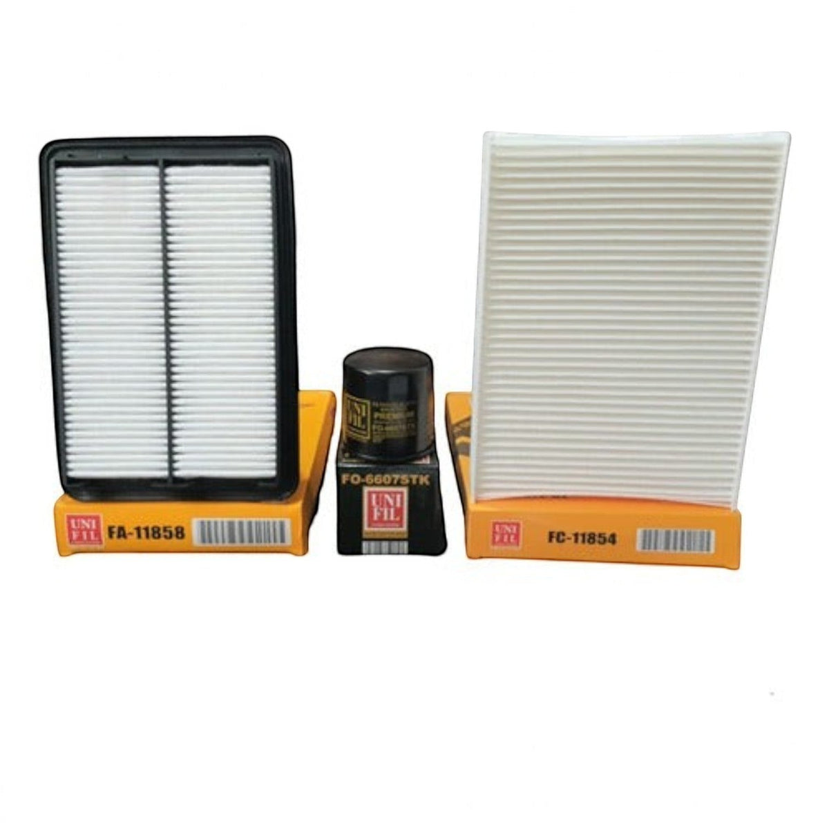 Kit de filtros KENAI´S COM para Nissan X-Trail 2.5L 2014-2020 incluyendo filtro de aire, aceite y cabina.