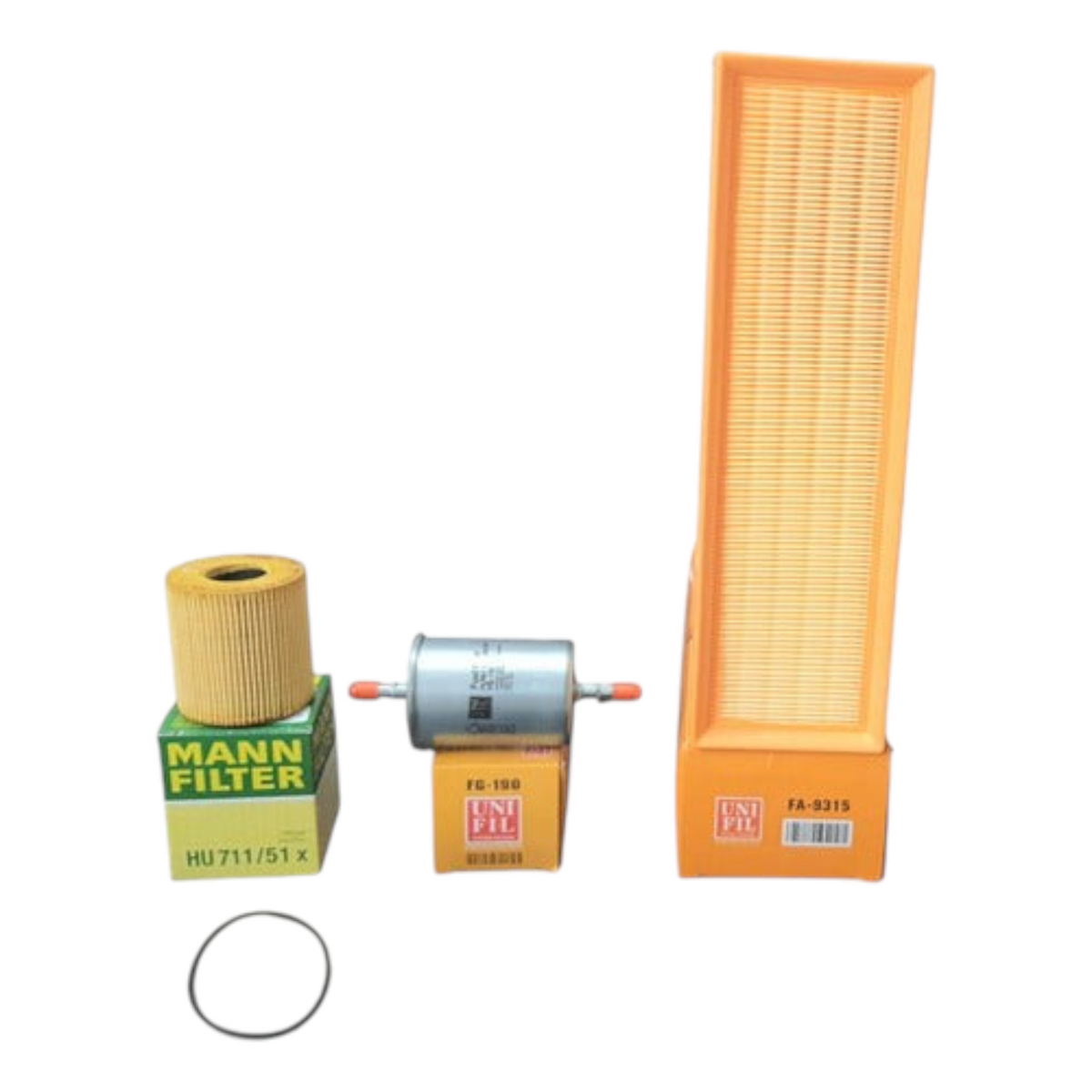 Kit de filtros KENAI´S COM para Peugeot 301 EC5 2015-2018, incluye filtro de aire, aceite y gasolina.