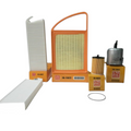 Kit de filtros KENAI´S COM para Peugeot Partner Tepee 1.6 Diesel, incluye filtros de aire, aceite, combustible y cabina