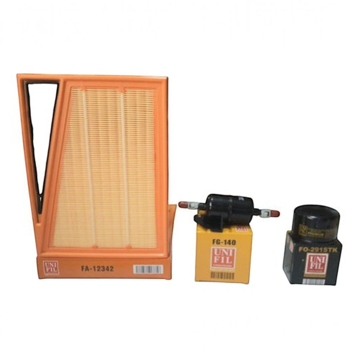 Kit de filtros KENAI´S COM para Ram 700 1.3L 2021-2022 incluyendo filtro de aire, combustible y aceite marca Unifil