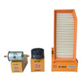 Kit de filtros KENAI´S COM para afinación de Renault Captur 2.0L, incluye filtro de aire, aceite y combustible.