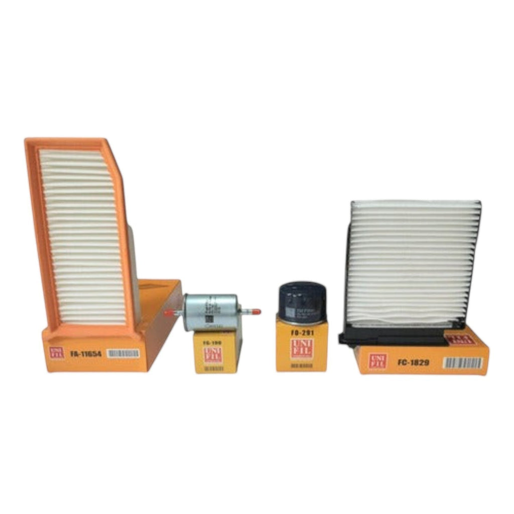 Kit de filtros de afinación KENAI´S COM para Renault Duster 2.0L, incluye filtros de aire, aceite y combustible.