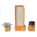 Kit de filtros KENAI´S COM para afinación de Renault Oroch 2.0L, incluye filtro de aire, aceite y combustible.