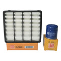 Kit de filtros KENAI´S COM para Toyota 4Runner 3.4L, incluye filtro de aire rectangular y filtro de aceite azul.