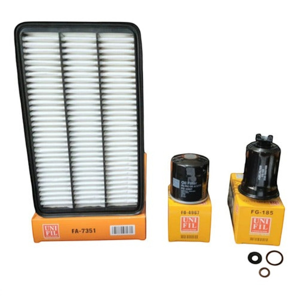 Kit de filtros KENAI´S COM para Toyota Solara 2.2L 2000-2001, incluye filtro de aire, aceite y gasolina.