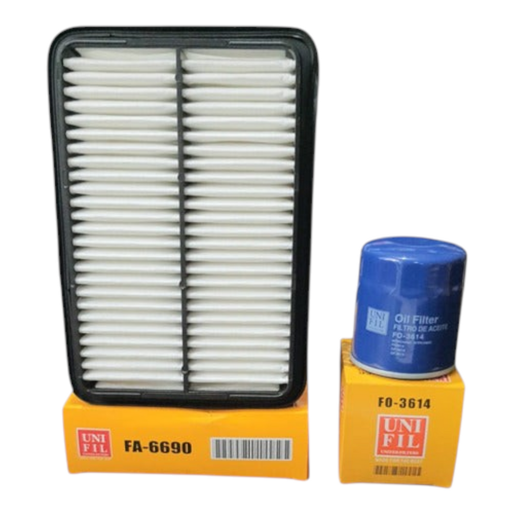 Kit de filtros KENAI´S COM para Toyota Tacoma 2.4-2.7L 1995-2003 con filtro de aire FA-6690 y filtro de aceite FO-3614