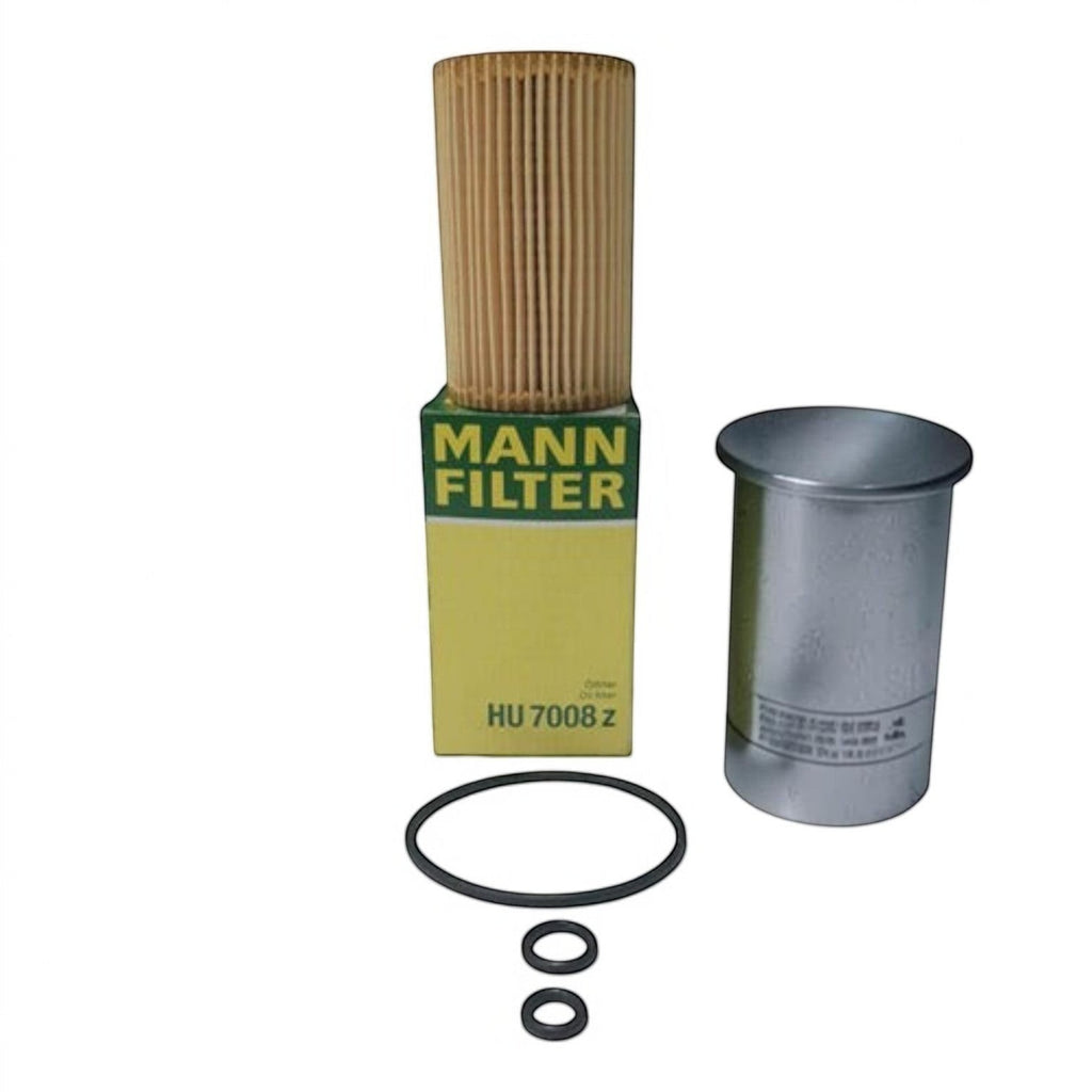 Kit de filtros KENAI´S COM para Vento 1.6L TDI, incluye filtro de aceite Mann Filter HU 7008 z y sellos de goma.