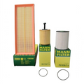 Kit de filtros KENAI´S COM para Volkswagen Bora con filtros de aire, aceite y gasolina marca Mann Filter