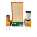 Kit de filtros KENAI´S COM para VW Golf 2.0L TDI 2014-2018 incluyendo filtros de aceite, aire y combustible.