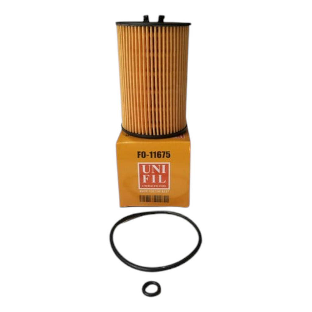 Kit de filtros KENAI´S COM para VW Passat TDI 2016, incluye filtro de aceite Unifil FO-11675 y juntas tóricas.